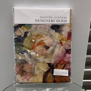 Designers Guild Multicolor Floral Shower Curtain